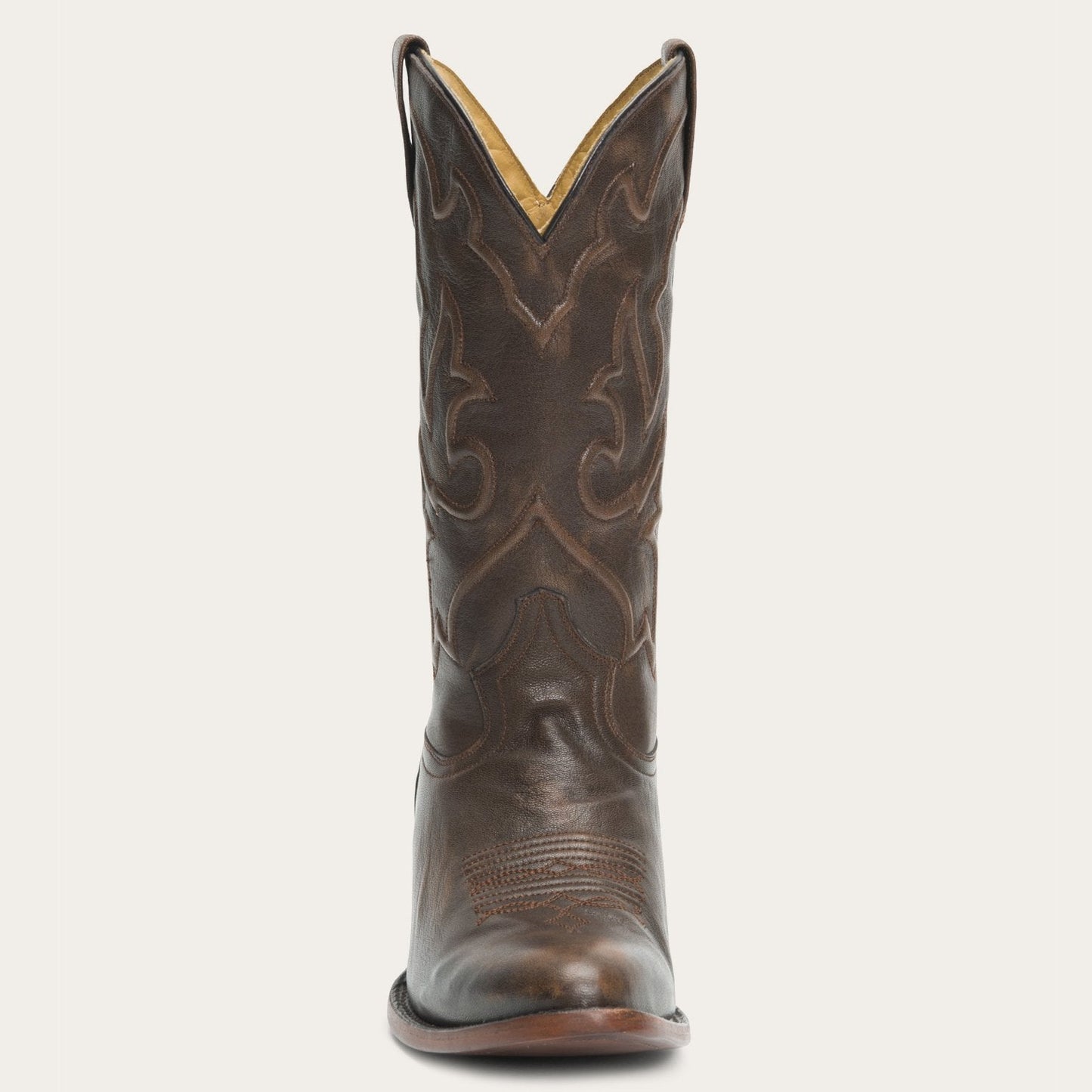 Carlisle Western Boots Distressed Brown