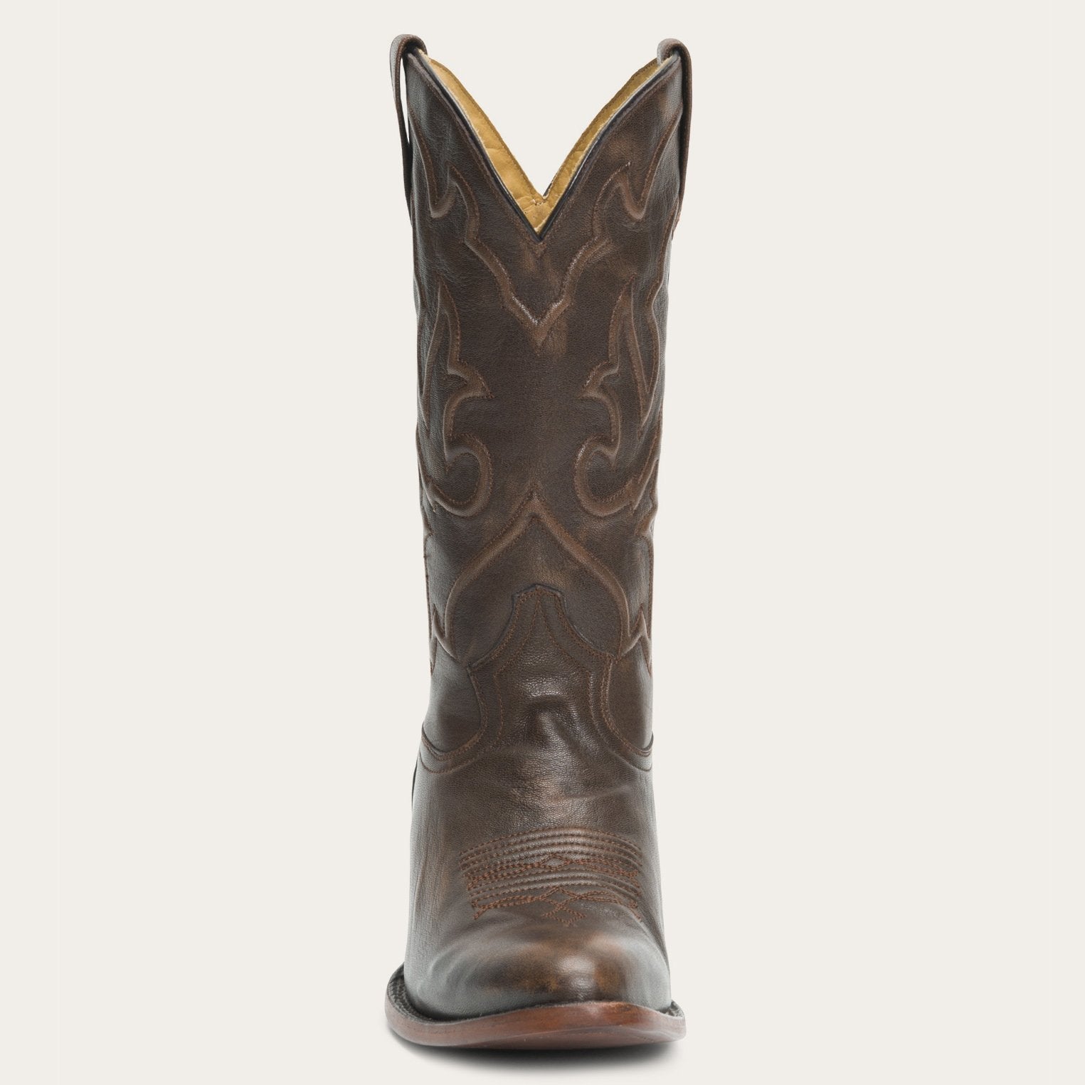 Carlisle Western Boots Distressed Brown