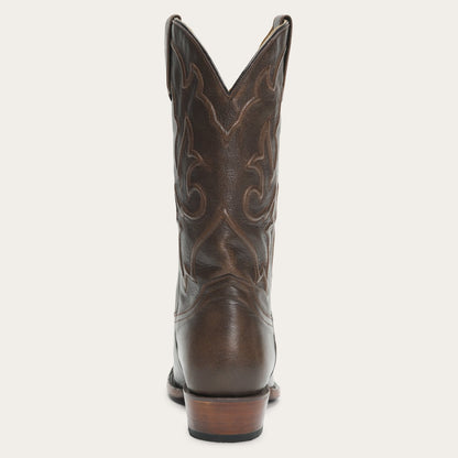 Carlisle Western Boots Distressed Brown