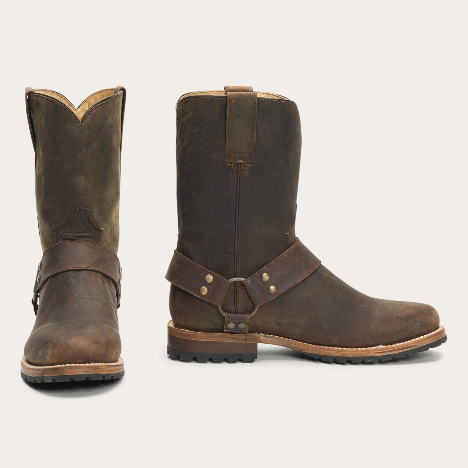 Puncher Harness Boot Brown