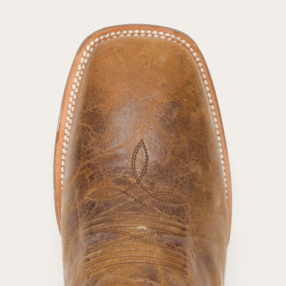 Goddard Burnished Blue & Brown Leather Boot Brown
