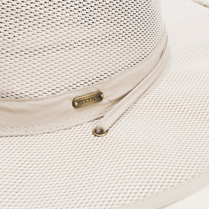 Montana 'No Fly Zone' Mesh Hat Khaki