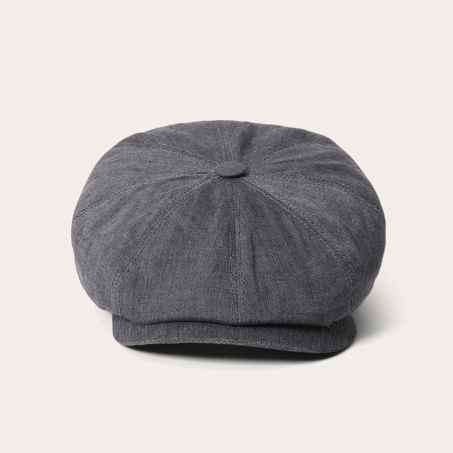 Linen Hatteras Newsboy Grey