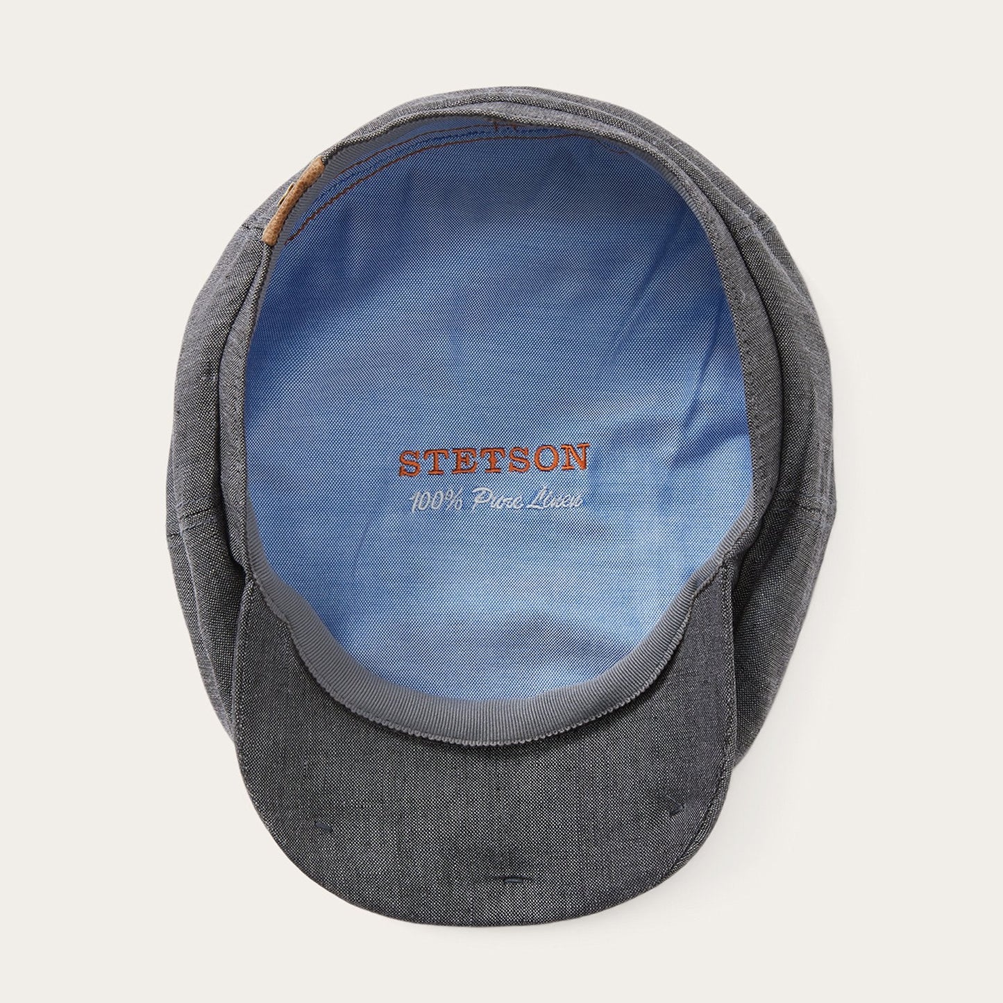 Linen Hatteras Newsboy Grey