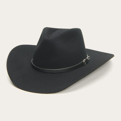 Seneca 4X Cowboy Hat Black