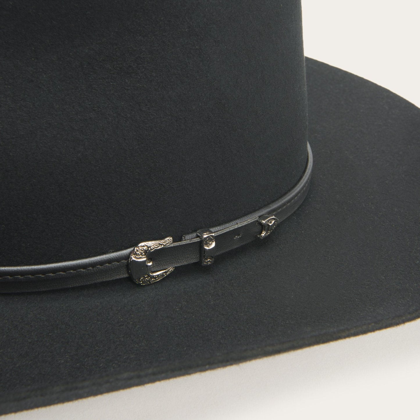 Seneca 4X Cowboy Hat Black