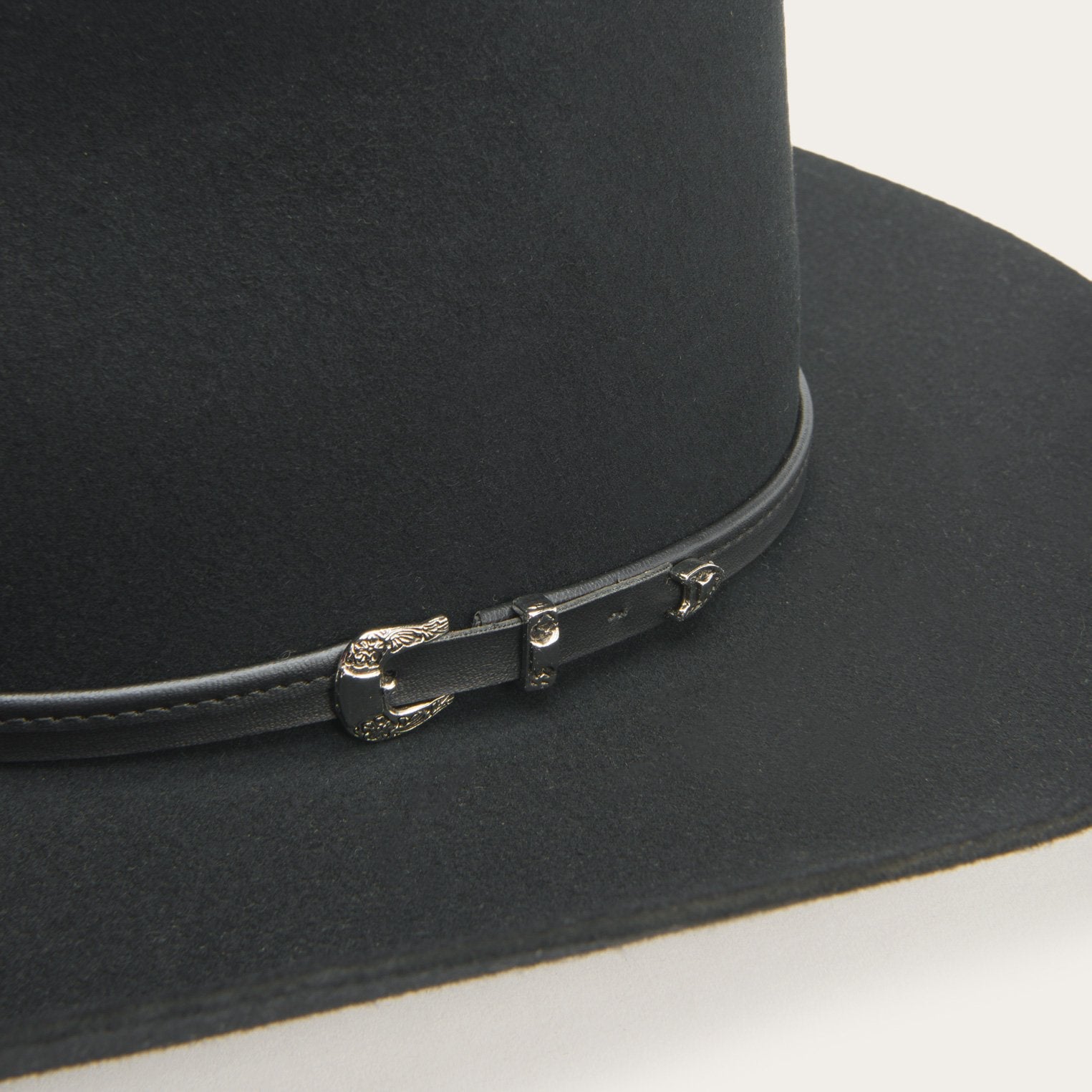 Seneca 4X Cowboy Hat Black