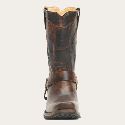 Heritage Harness Boots Waxed Brown