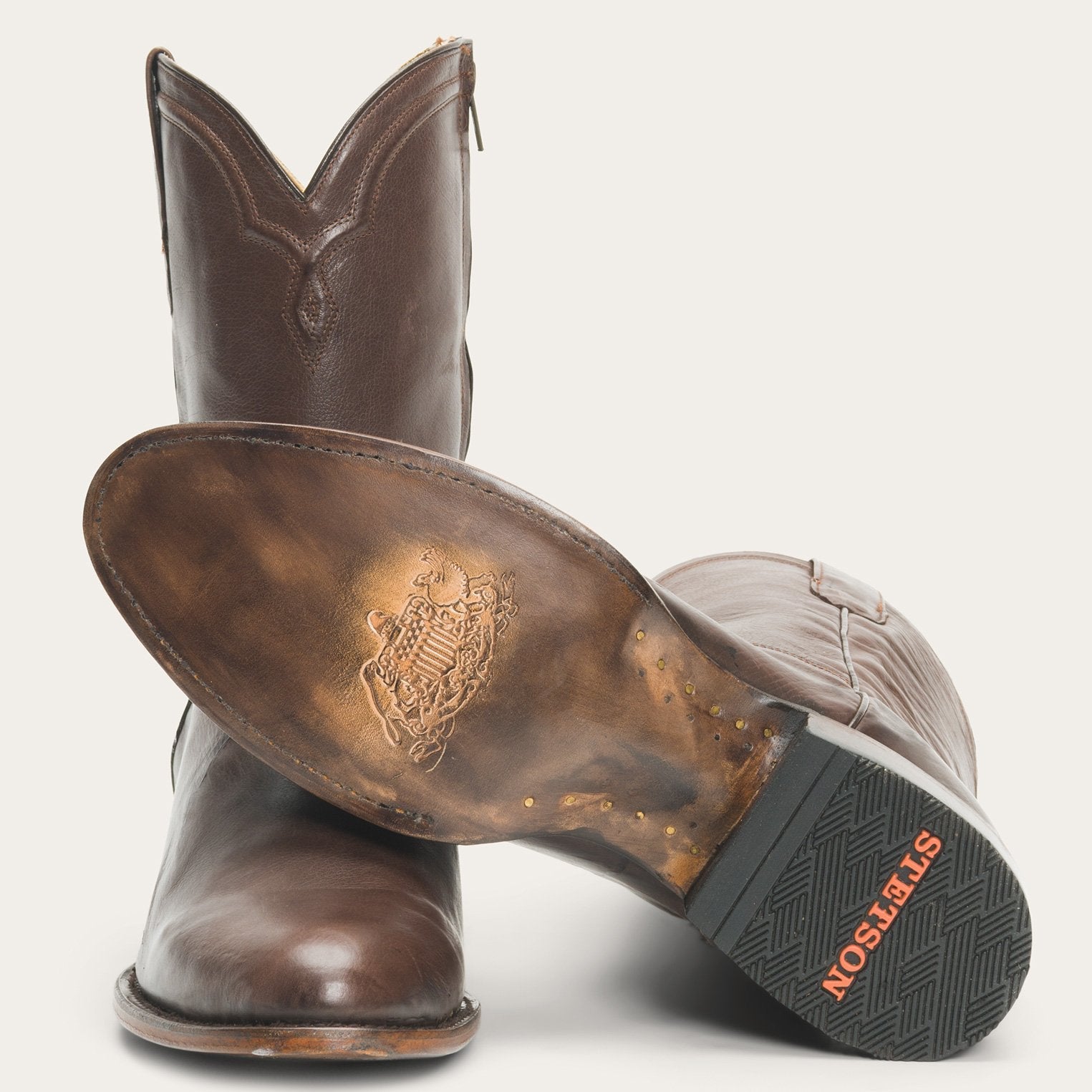 Rancher Zip Roper Burnished Brown