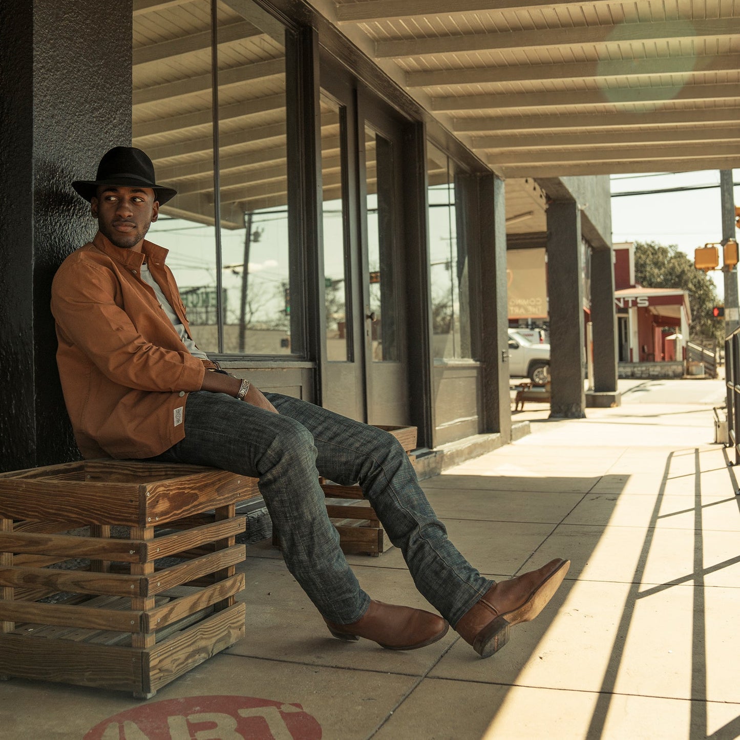 Rancher Zip Roper Burnished Cognac