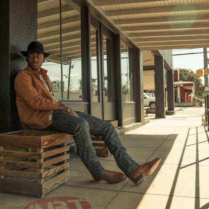 Rancher Zip Roper Burnished Cognac