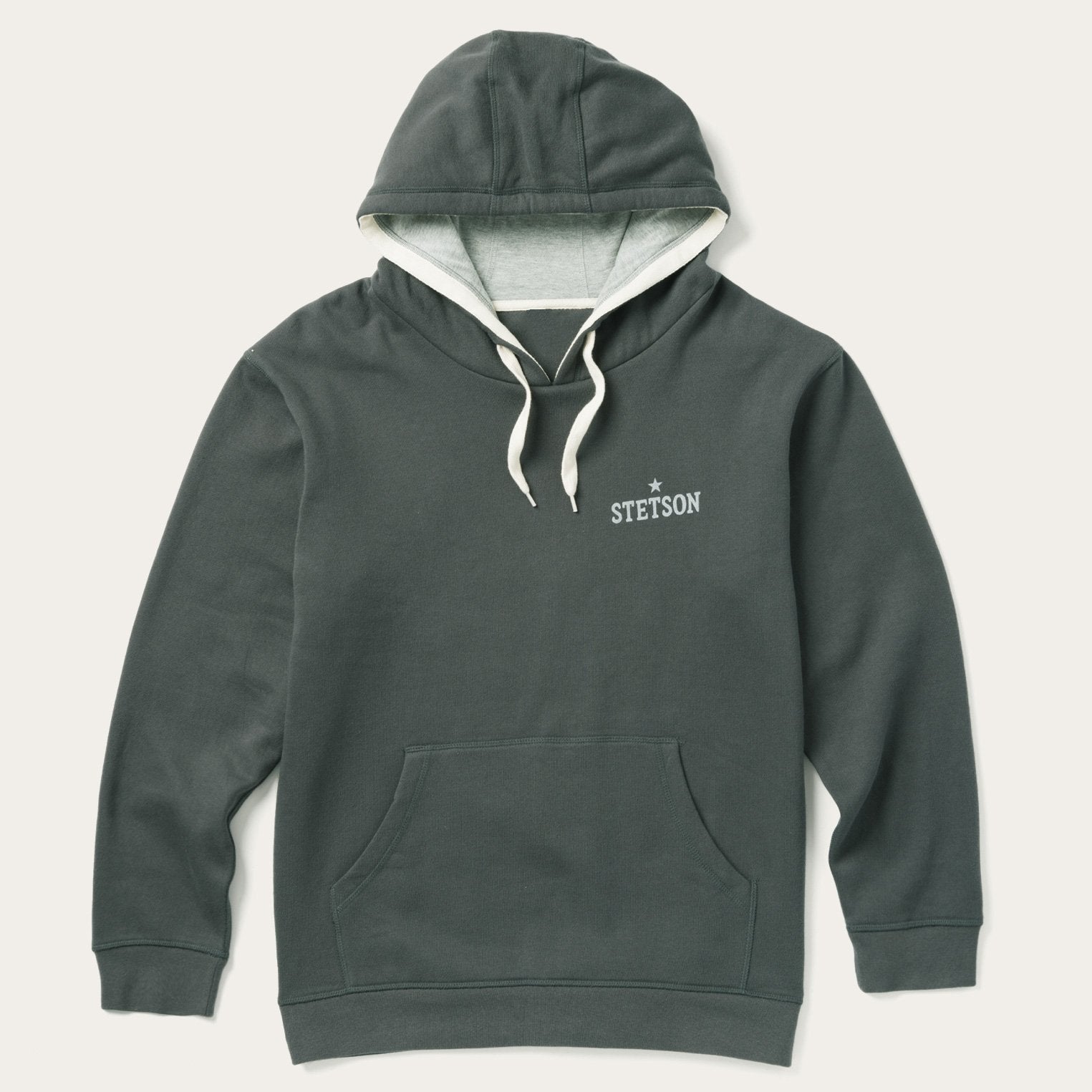 Stetson Hoodie Star Left Chest Blue