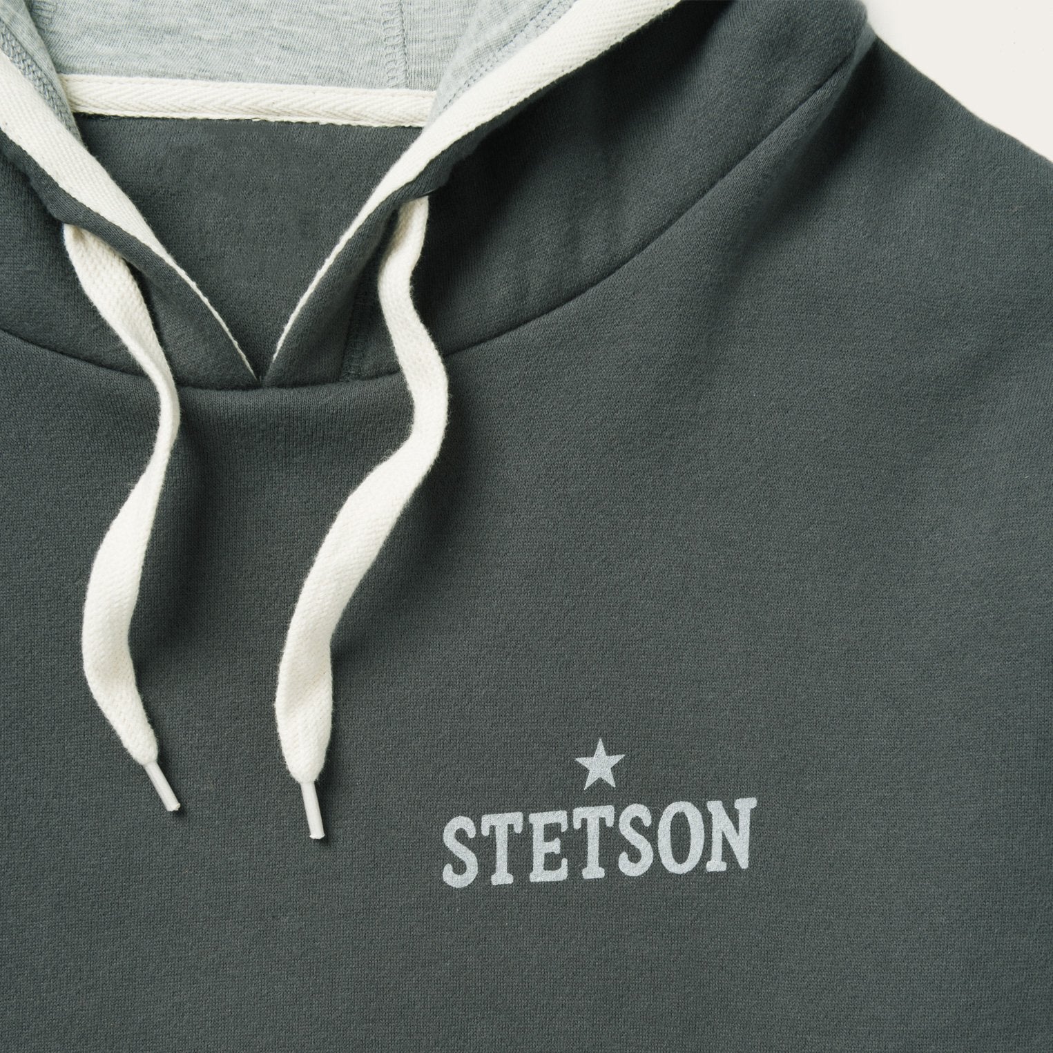 Stetson Hoodie Star Left Chest Blue