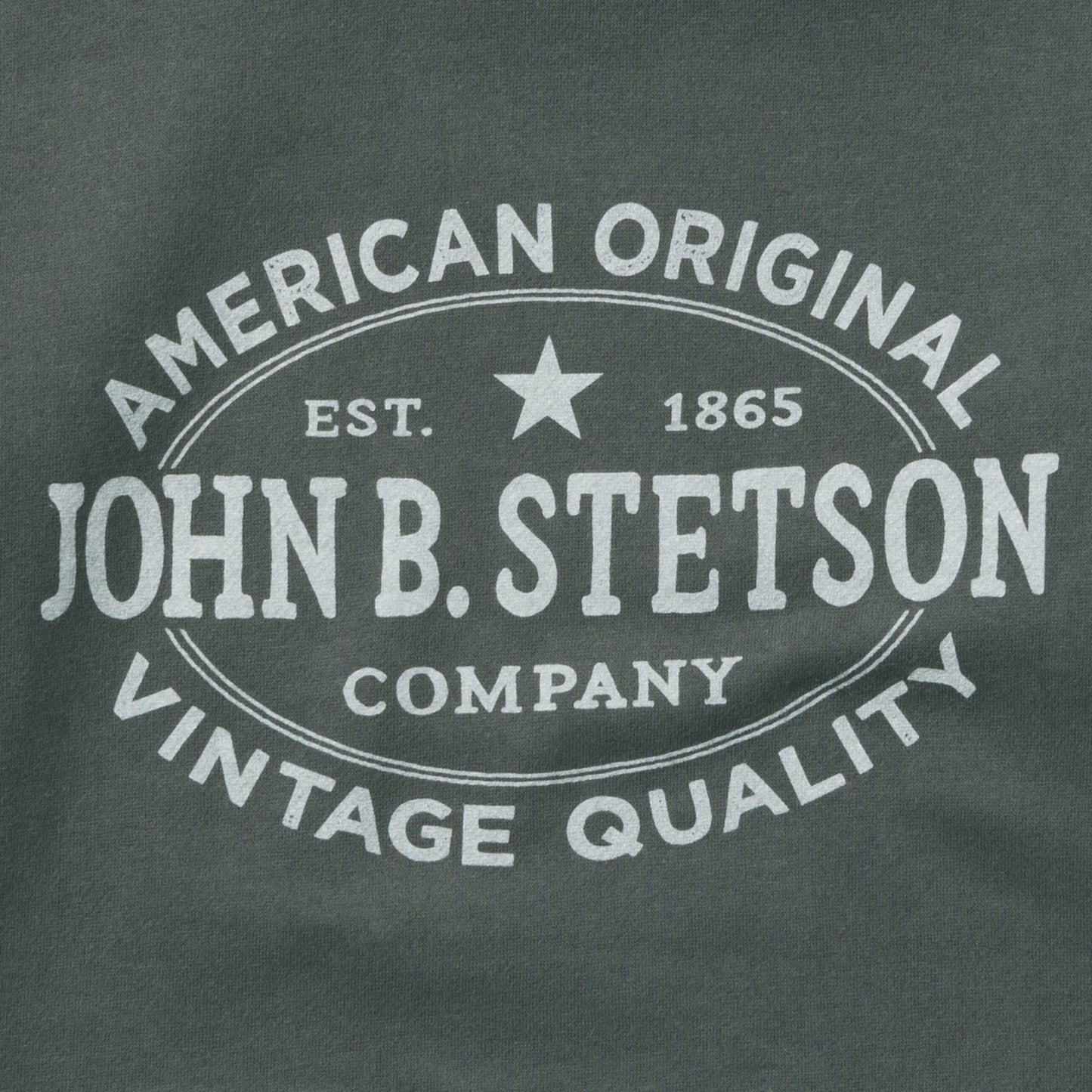 Stetson Hoodie Star Left Chest Blue