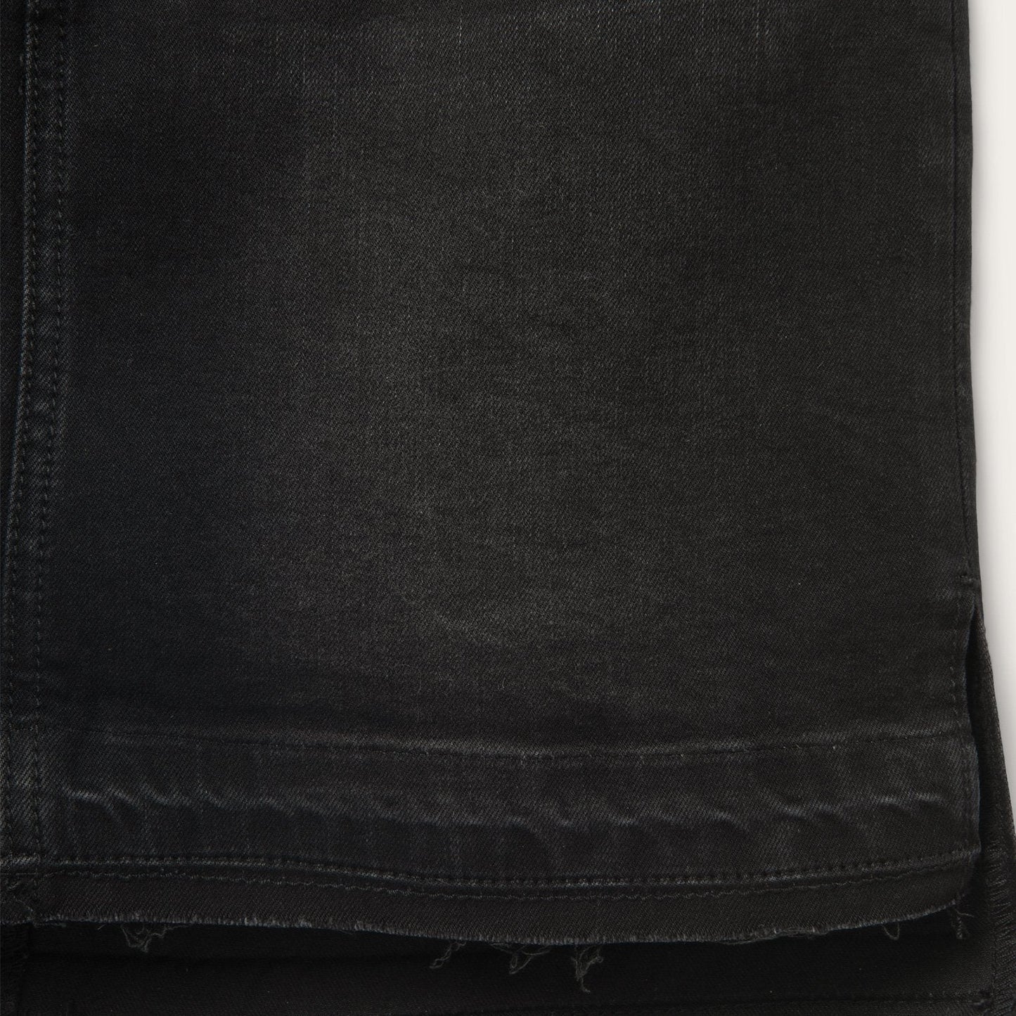 Black Denim 5-Pocket Skirt Black