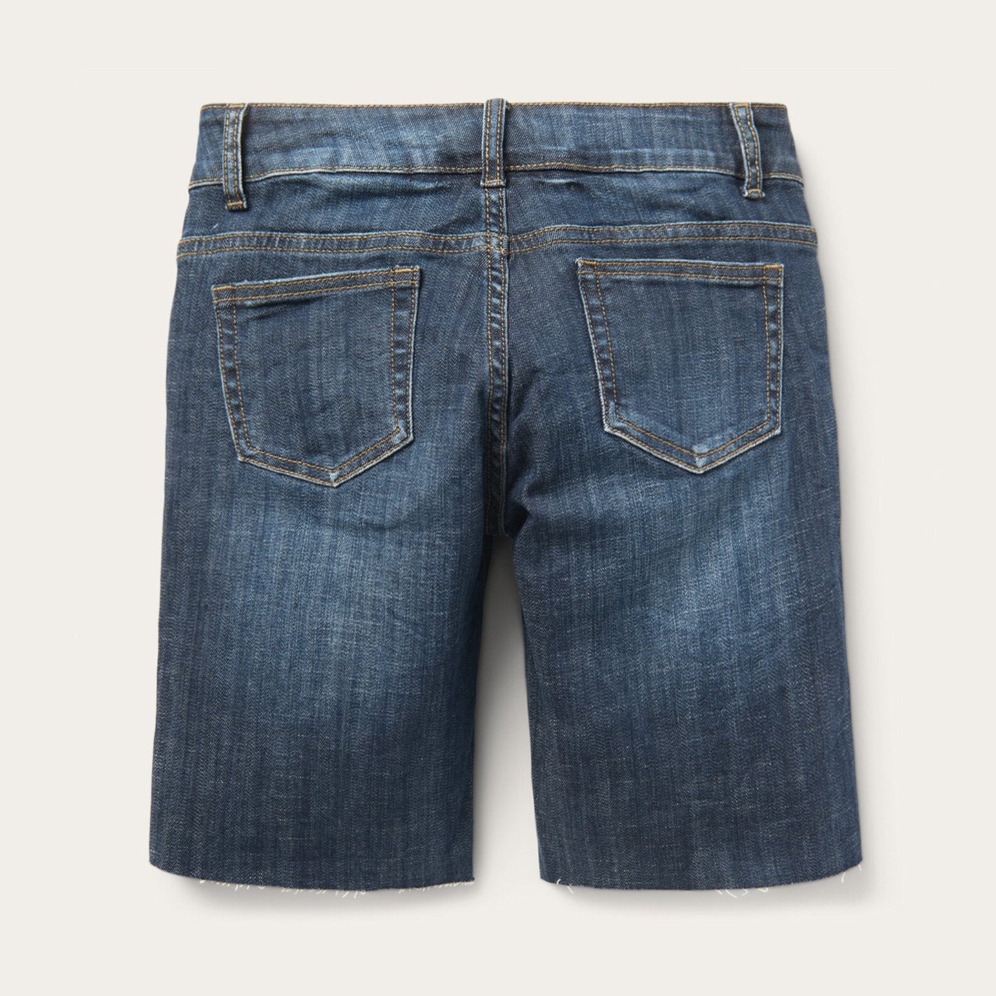Dark Wash Denim Shorts Blue