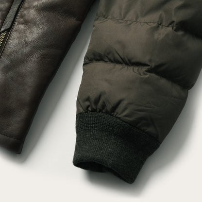 Stetson Hooded Suede Jacket Brown