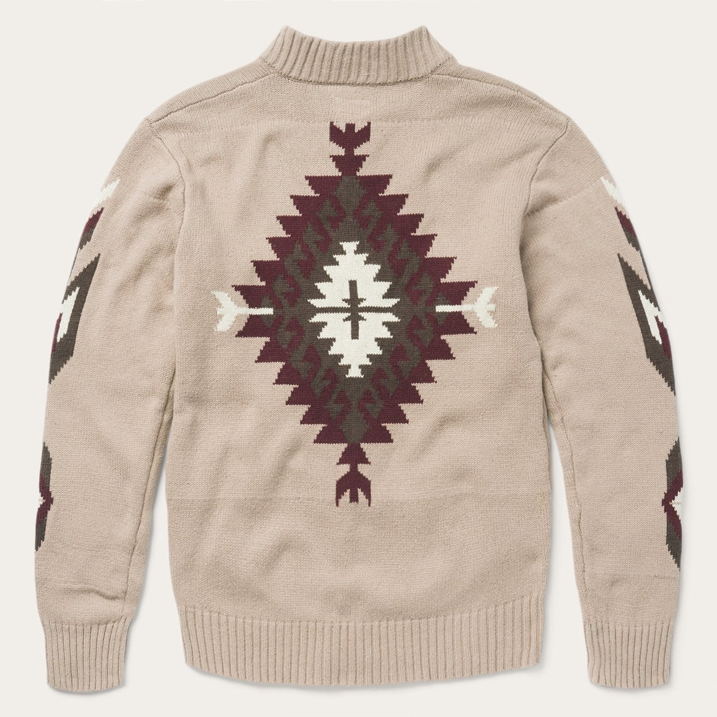 Brown Aztec Cardigan Brown