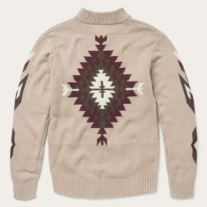 Brown Aztec Cardigan Brown