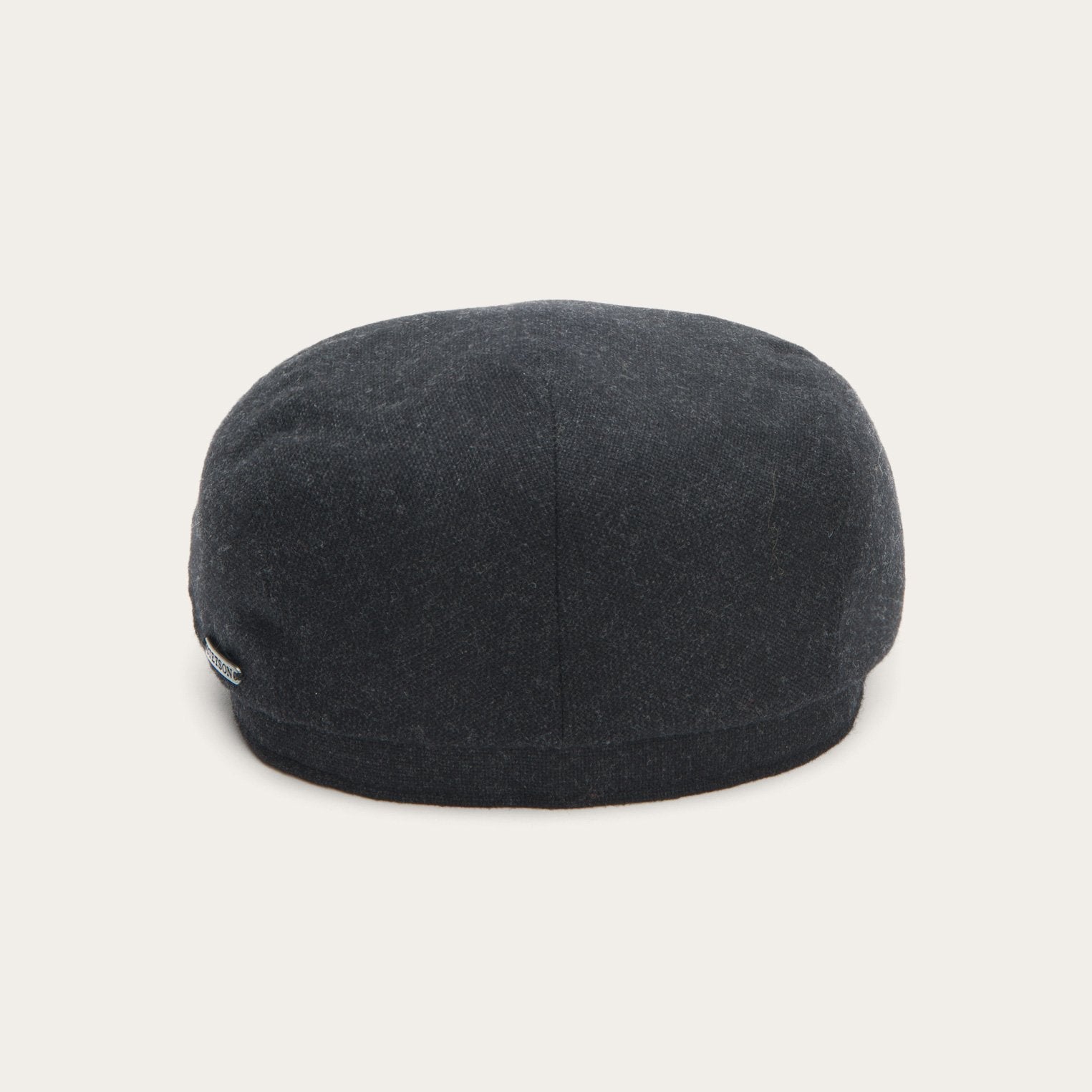 Virgin Wool & Cashmere Driver Cap Grey