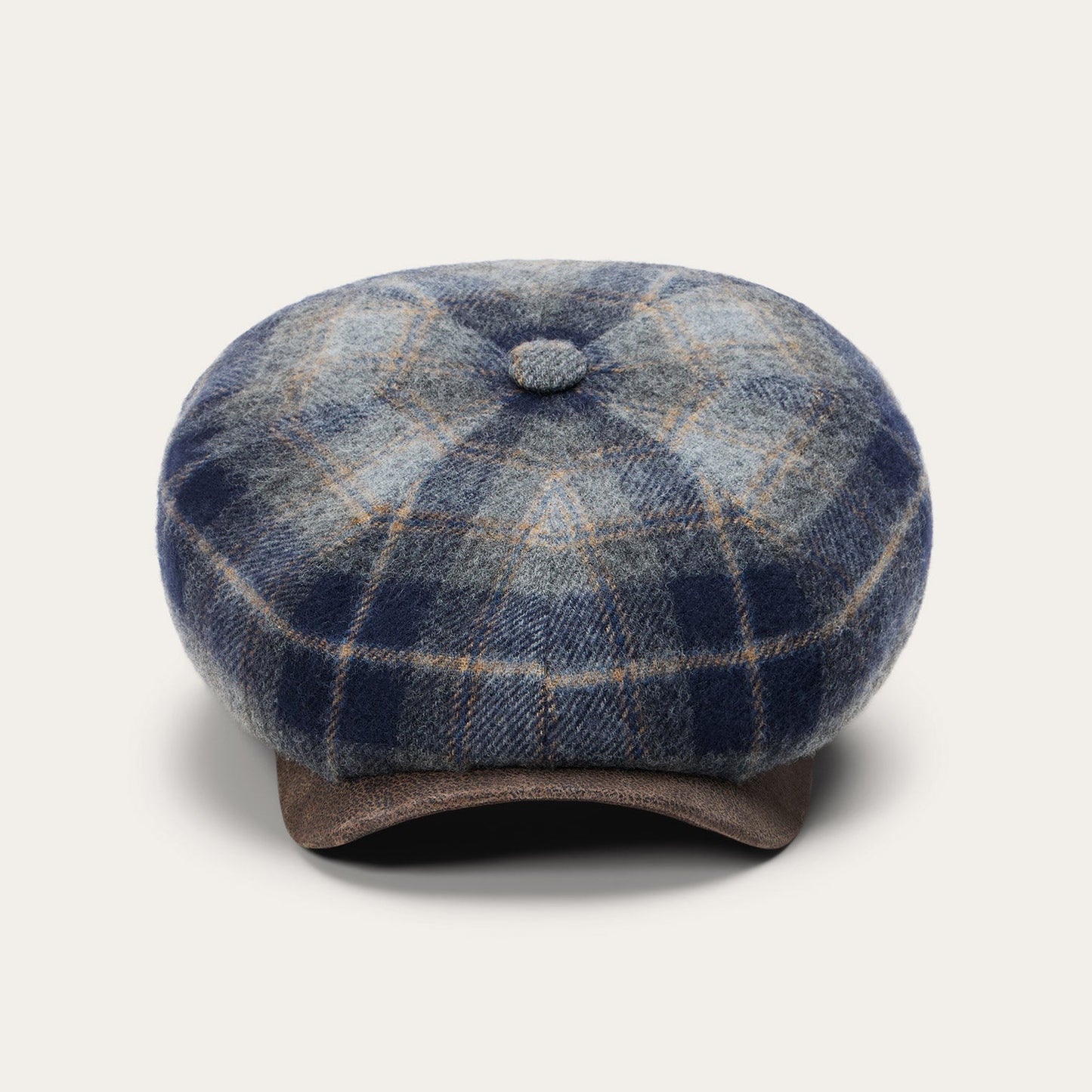 Wool Check Hatteras Blue/Grey Check