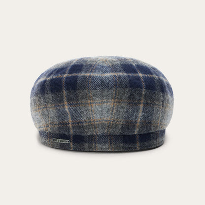 Wool Check Hatteras Blue/Grey Check