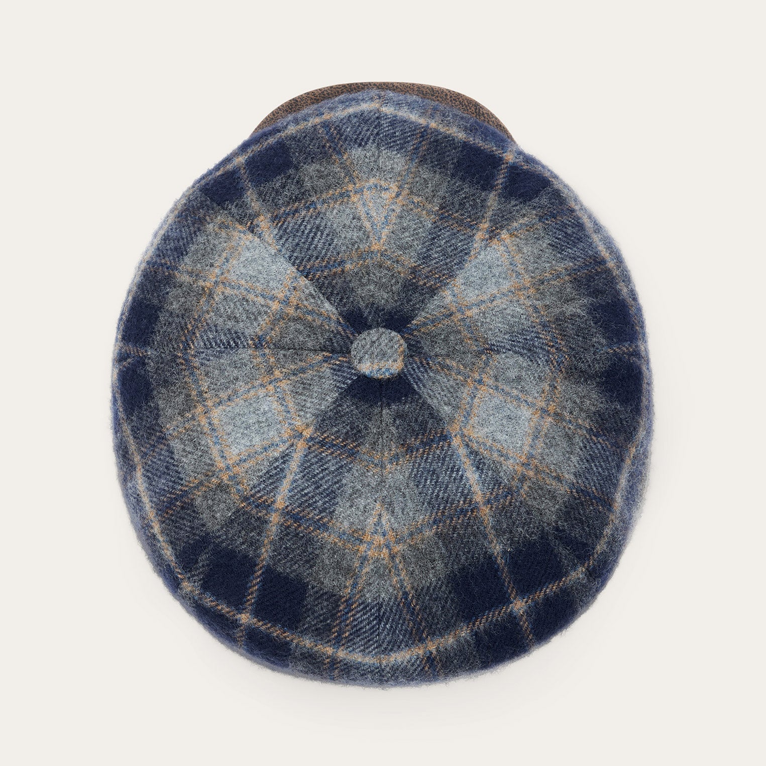 Wool Check Hatteras Blue/Grey Check