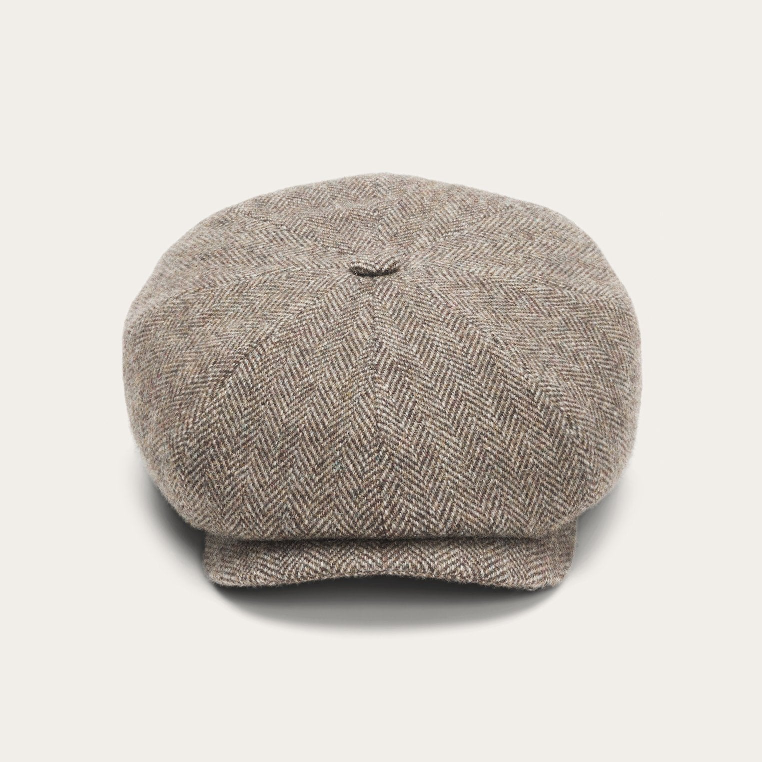 Wool Herringbone Hatteras Grey Herringbone