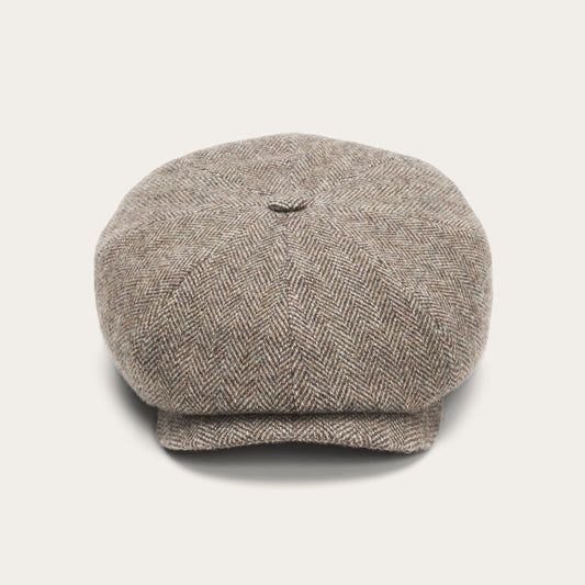 Wool Herringbone Hatteras Grey Herringbone