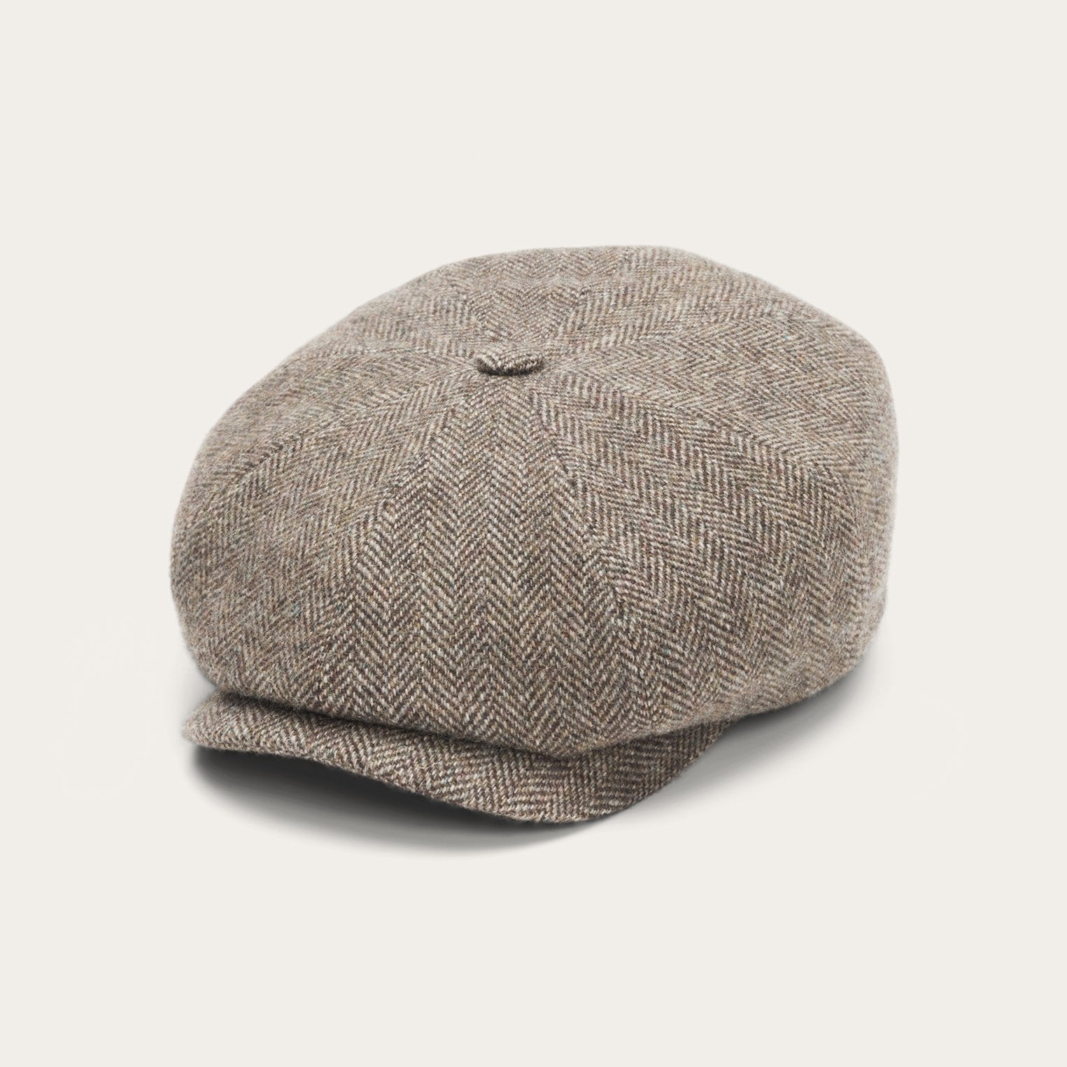 Wool Herringbone Hatteras Grey Herringbone