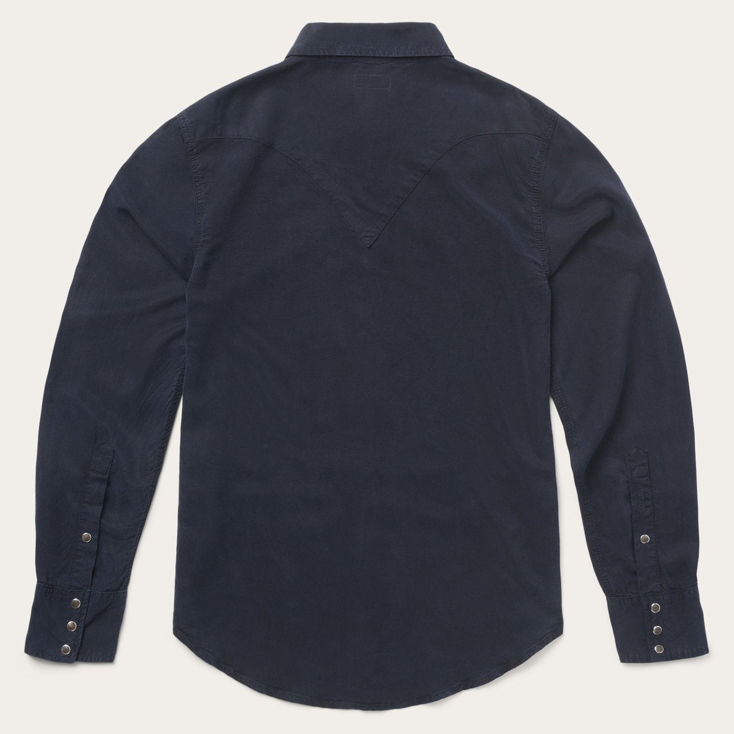 Navy Twill Shirt Blue