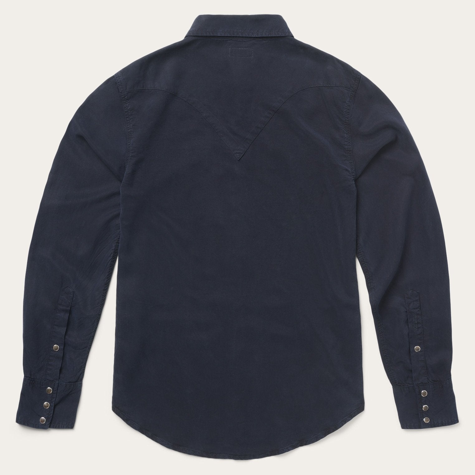 Navy Twill Shirt Blue