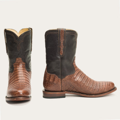 Puncher Exotic Boots Brown