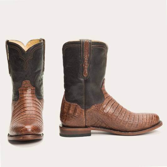 Puncher Exotic Boots Brown