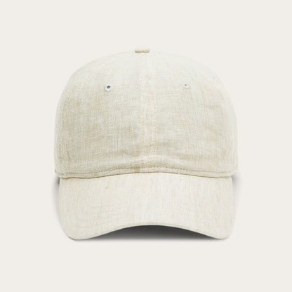 Linen Baseball Cap Beige
