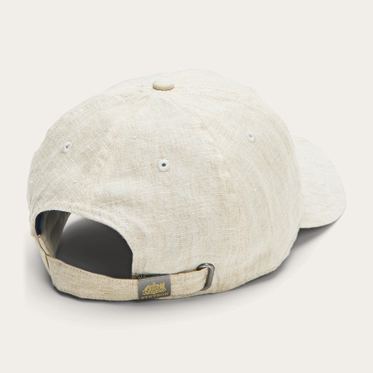 Linen Baseball Cap Beige