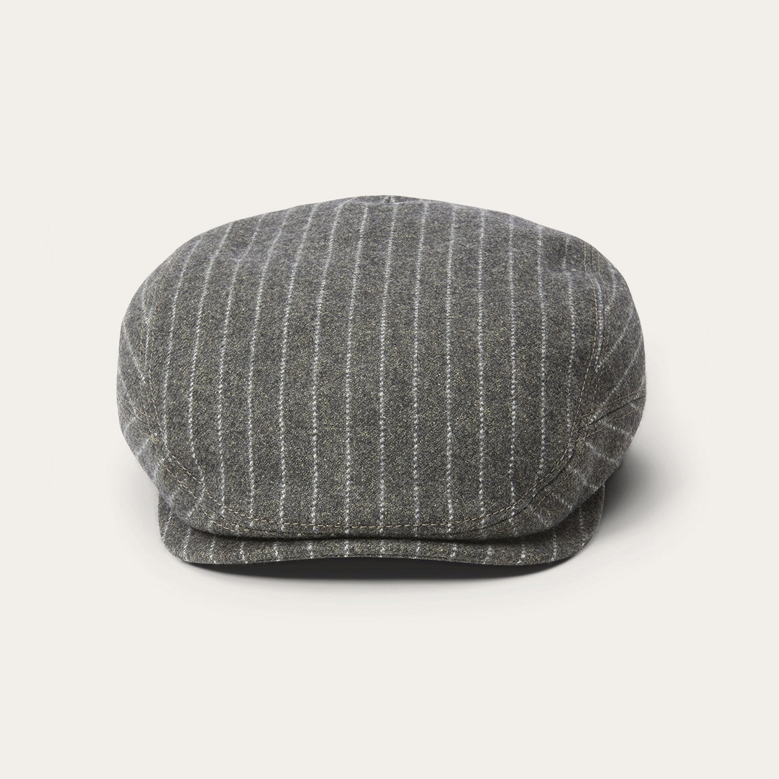 Driver Cap Wool/Cotton Grey