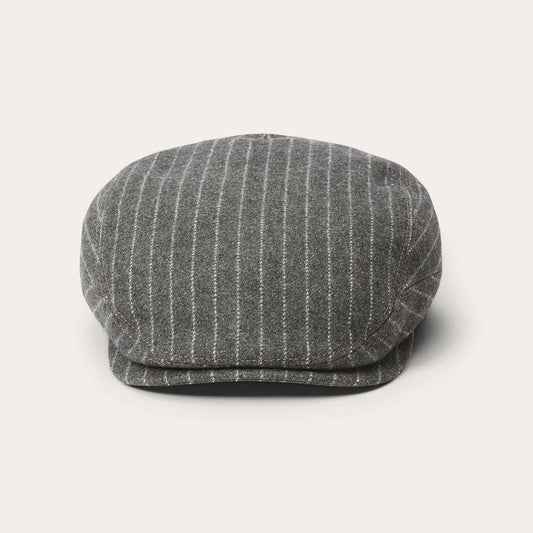 Driver Cap Wool/Cotton Grey