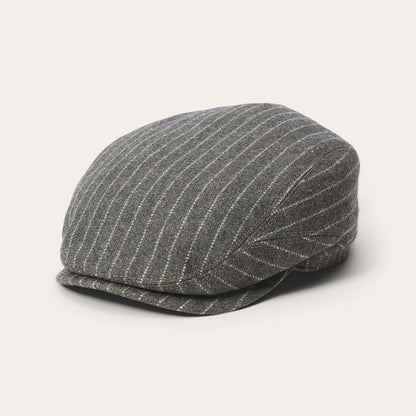 Driver Cap Wool/Cotton Grey