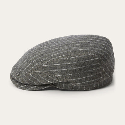 Driver Cap Wool/Cotton Grey