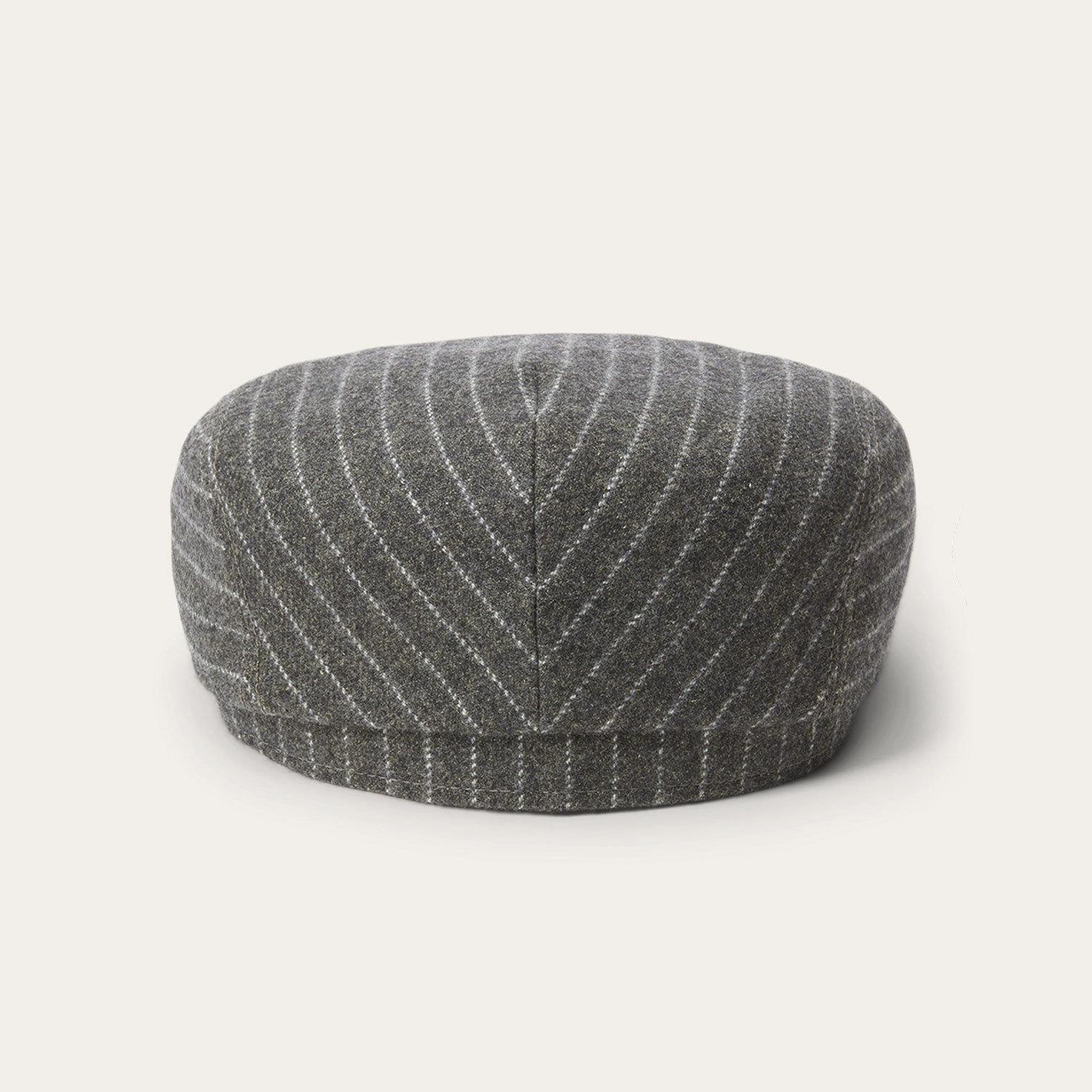 Driver Cap Wool/Cotton Grey