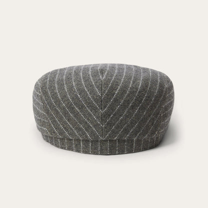 Driver Cap Wool/Cotton Grey