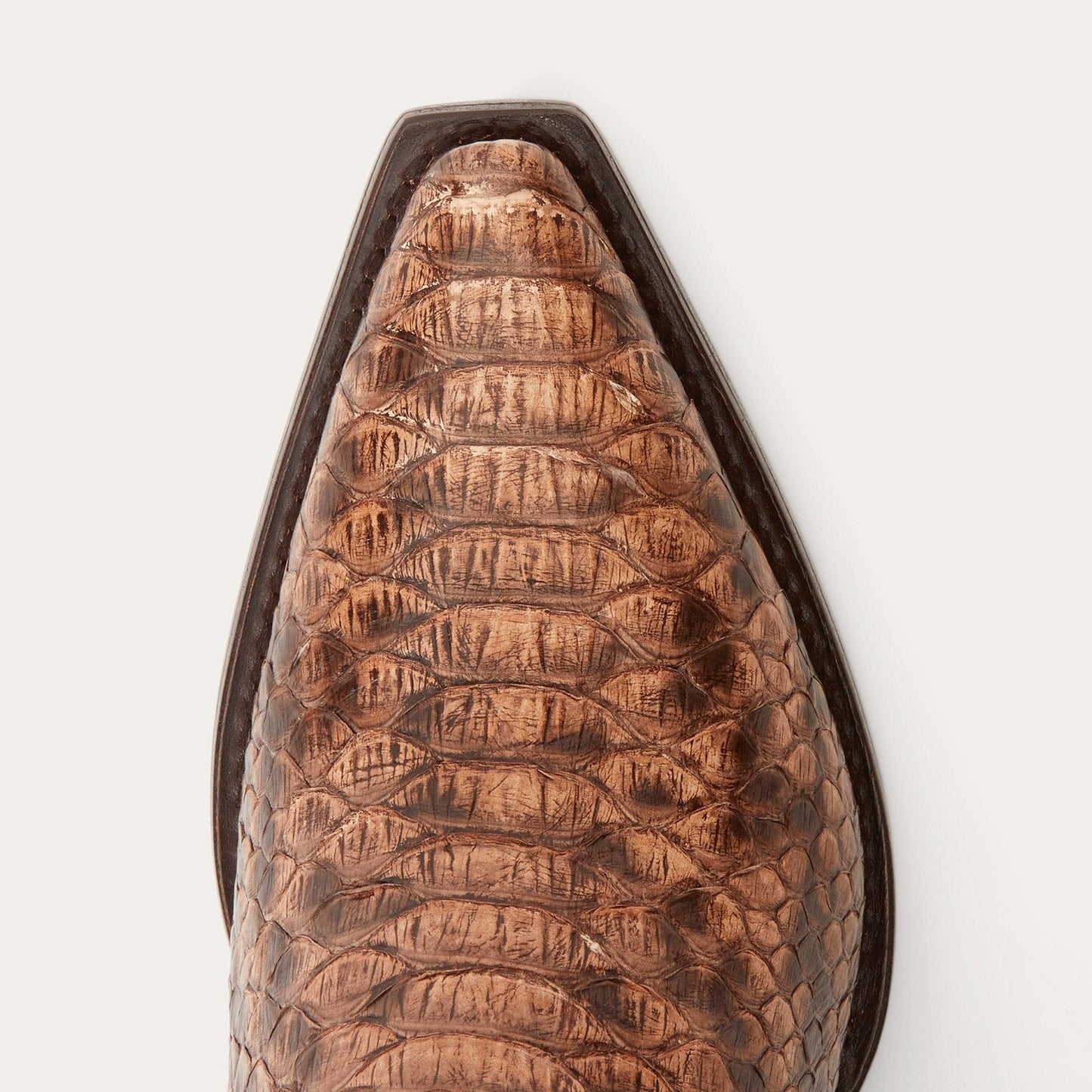 Ember Python Snip Toe Boot Red