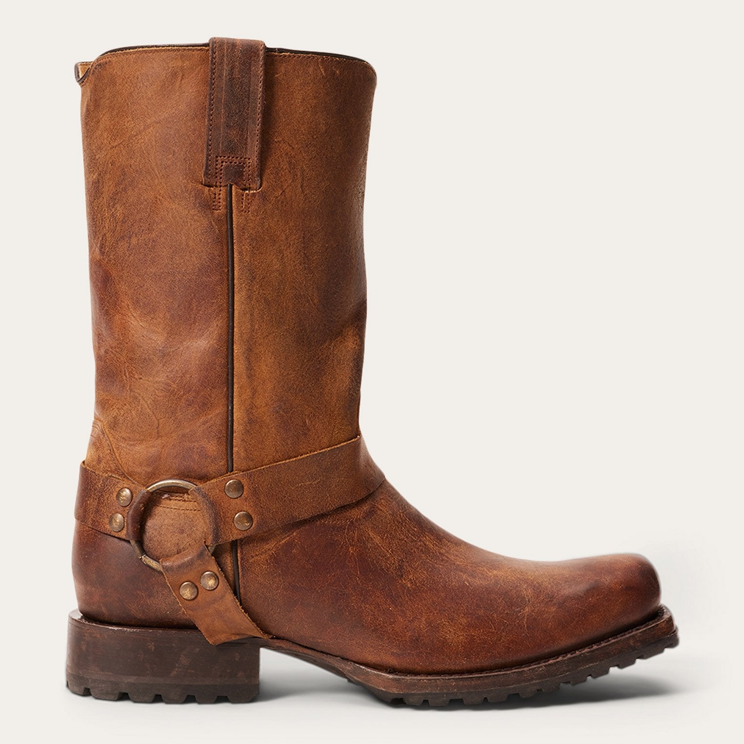 Heritage Harness Boots Oiled Brown