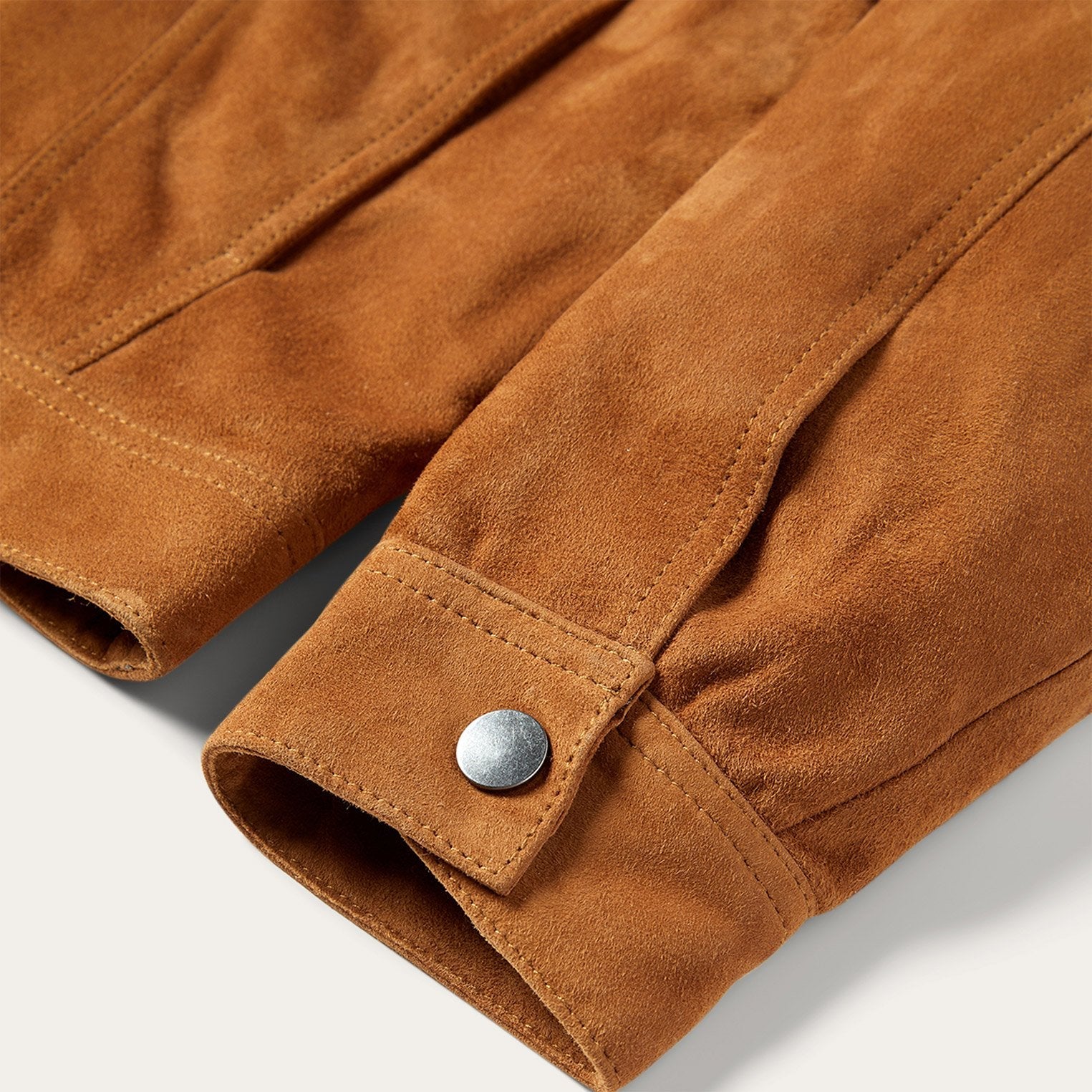 Classic Suede Jacket Tan