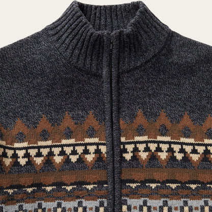 Western Cardigan Grey