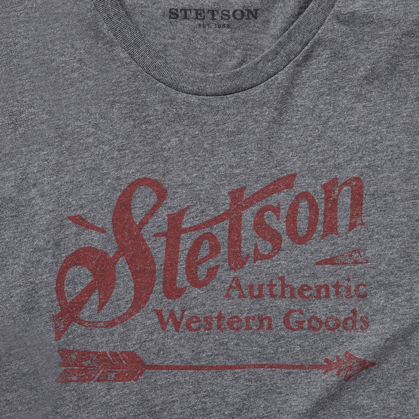 Vintage Arrow Graphic Tee Grey
