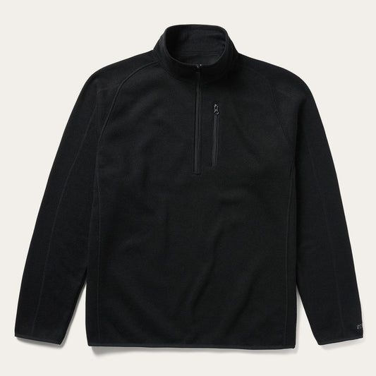 Black Pullover Knit Sweater Black
