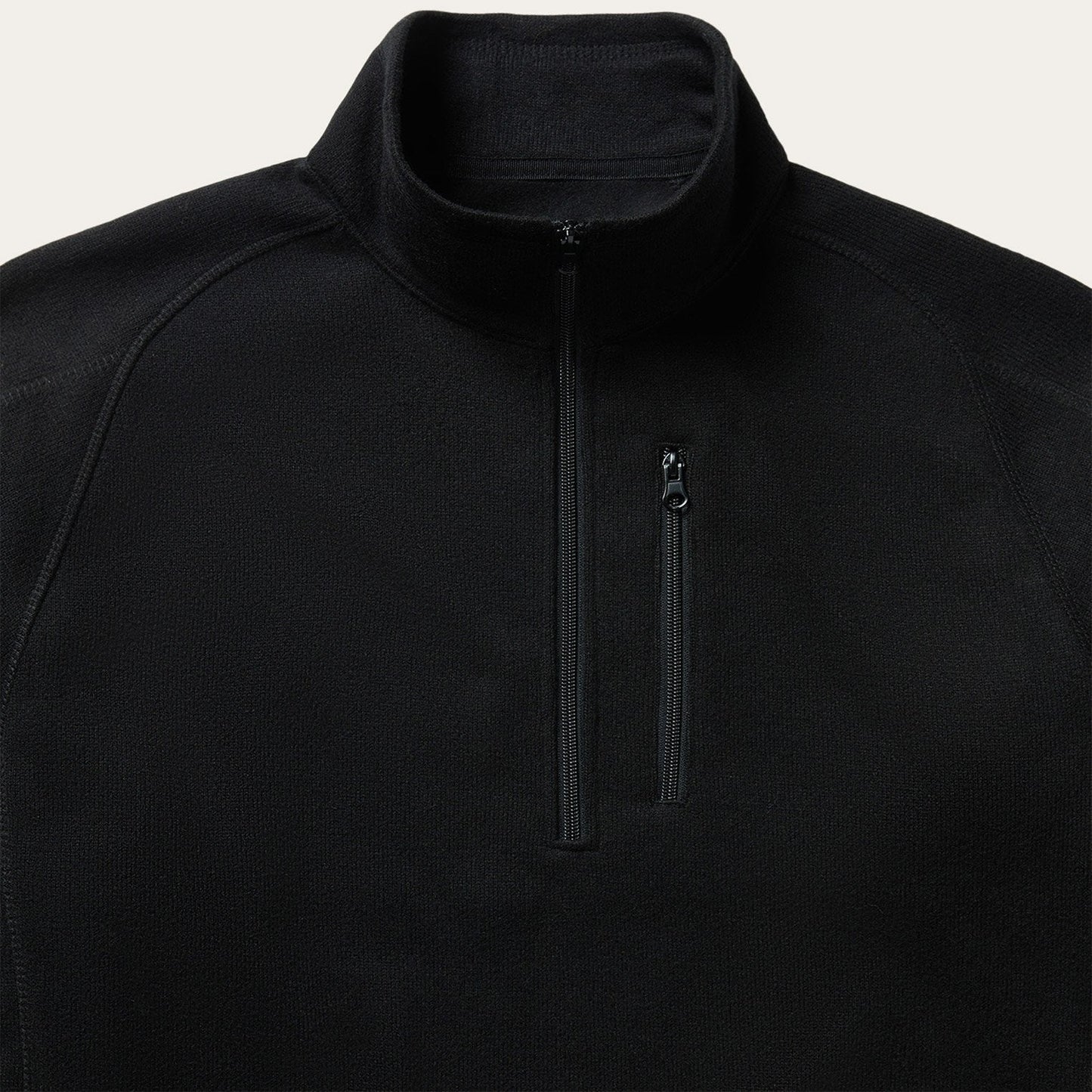 Black Pullover Knit Sweater Black