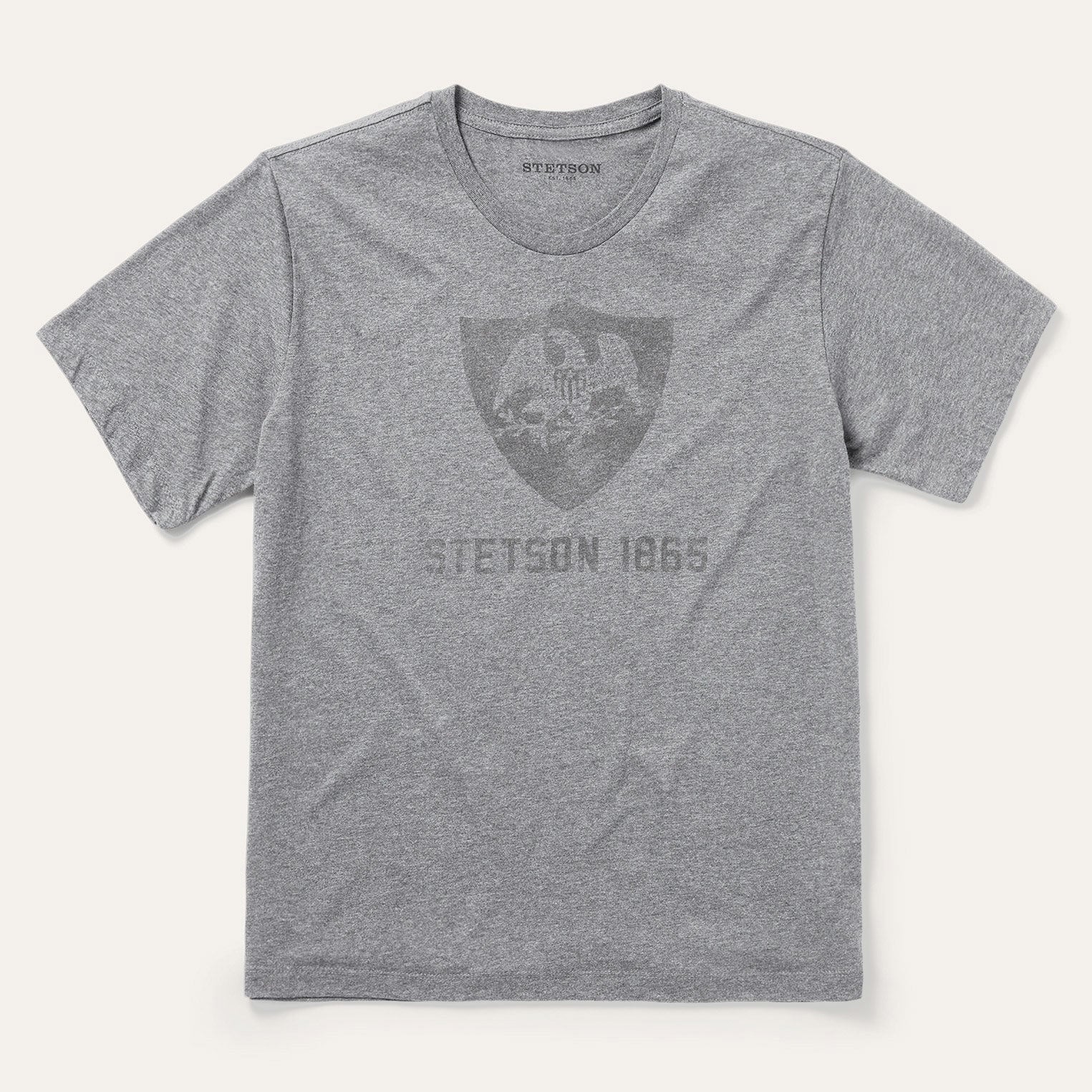 Vintage Eagle Graphic Tee Grey
